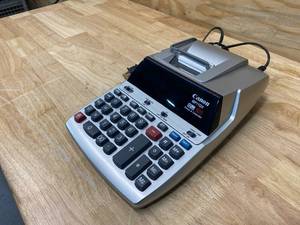lot 81 image: CANON MP11DX Printing Calculator