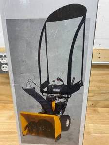 lot 27 image: CLASSIC Universal Snow Thrower Cab