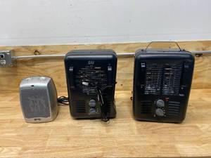 lot 107 image: Lot of 3 Space Heaters