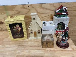 lot 93 image: Lot of Various Christmas Decorations