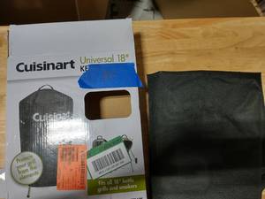 lot 44 image: CUISINART Universal Kettle Cover for COS-118, CCG-290 and other Kettle Grills