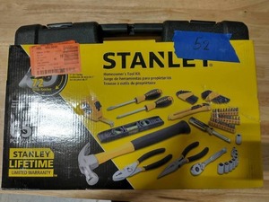 lot 52 image: STANLEY Home Tool Kit (65-Piece)
