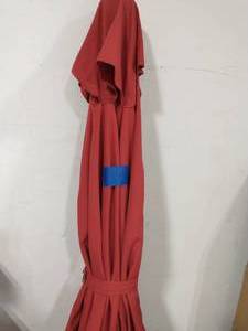 lot 53 image: RED PATIO UMBRELLA