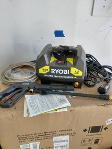 lot 64 image: RYOBI 1,600 PSI 1.2 GPM Electric Pressure Washer