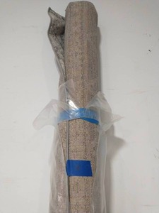 lot 16 image: WORLD RUG GALLERY Bohemian Distressed Geometric Gray 7 ft. 10 in. x 10 ft. Area Rug