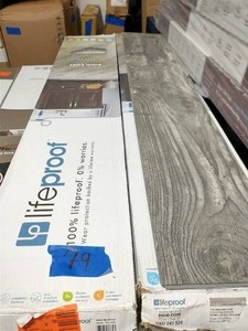 lot 79 image: LIFE PROOF Sterling Oak 8.7 in. W x 47.6 in. L Luxury Vinyl Plank Flooring (20.06 sq. ft.  case)