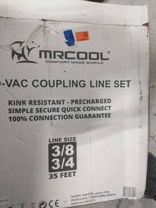 lot 87 image: MRCOOL 35 ft. Pre-Charged 38 in. x 34 in. No-Vac Quick Connect Line Set