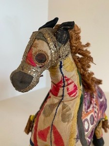 Rajasthan Multi Colored Patchwork Horse