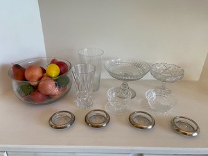 Miscellaneous Crystal and Glass Pieces