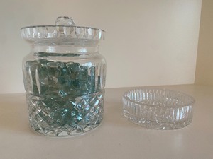 Two Waterford Candy Dishes