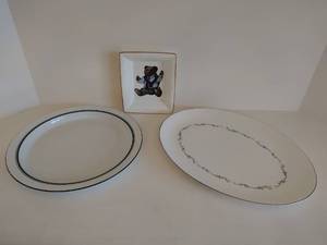 Three Serving Dishes- Includes Royal Doulton & Wedgwood