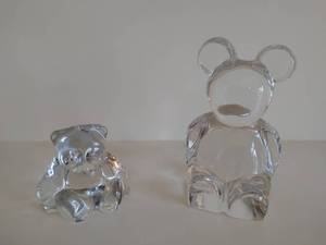 Orrefors and Villeroy & Boch Crystal Bears