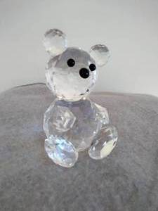 Swarovski Crystal Small Bear Figurine