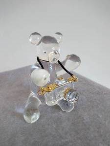 Crystal Bear with Swarovski Crystal Camera