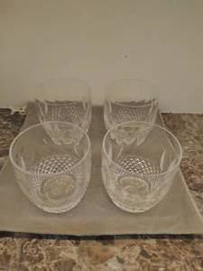 Set of Four Waterford Crystal Tumblers
