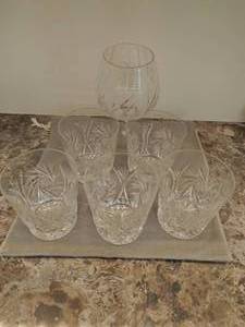 Collection of Crystal Drinkware