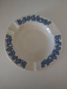 Wedgwood Embossed Queens Wear Ashtray