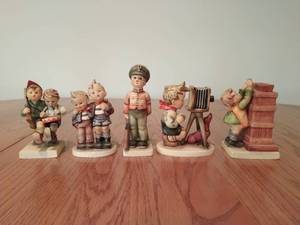 Collection Of Five Hummel Figurines