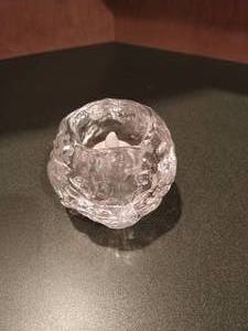 Crystal Snowball Candle Holder