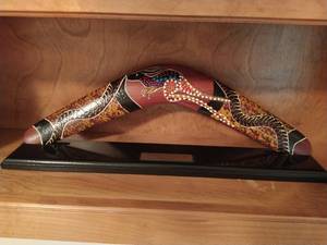 Hand Painted Aboriginal Art Paul Bong