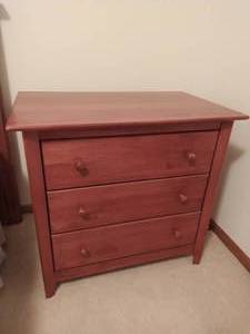 Nadeau End Three Drawer Dresser