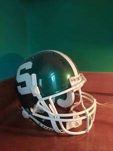 Michigan State University Spartan Football Helmet