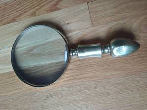 Brass Magnifying Glass