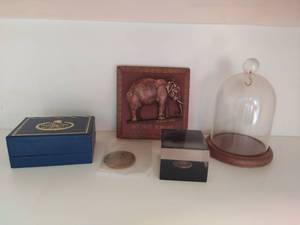 Collection of Office Dcor Items