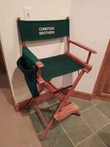 Christian Brother Director Chair