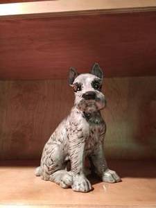 Ceramic Dog Figurine