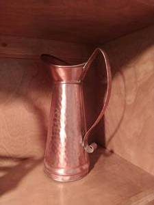 Gregorian Copper Pitcher