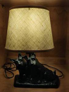 Dog Table Lamp
