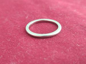 14K White Gold Ring