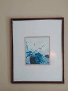 Two Pieces Of Framed Art