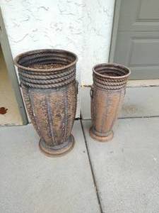 Two Outdoor Planters