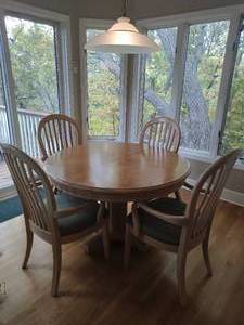 Dining Table and Four Chairs