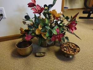 Collection of Brass Dcor Items