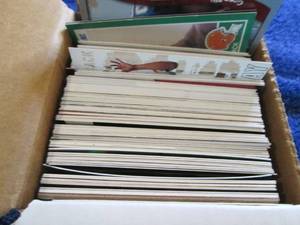 lot 27 image: Box of Football Rookie Cards...