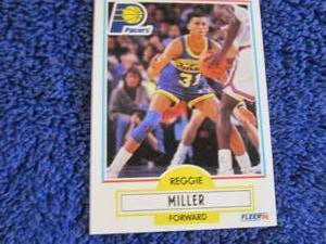 lot 47 image: 50 Reggie Miller Cards...