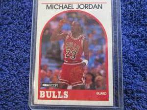 lot 52 image: 1989 Hoops Michael Jordan Card...
