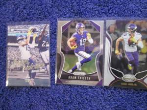 lot 61 image: 3 Adam Thielen Cards...