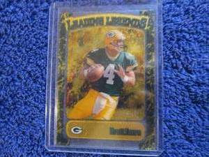 lot 64 image: Topps Brett Favre Leading Legends I...