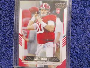 lot 7 image: 2021 Score Mac Jones Rookie Card...