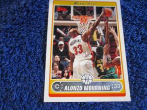 lot 86 image: 40 Alonzo Mourning Cards...