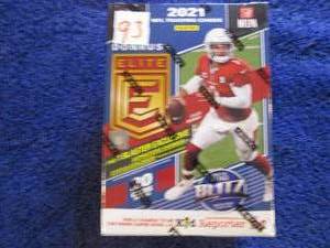 lot 93 image: 2021 Donruss Elite Blaster Box...