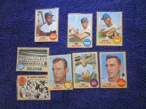lot 108 image: 1968 Topps Baseball Cards...