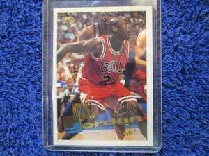 lot 119 image: 1996 Topps Michael Jordan Card...