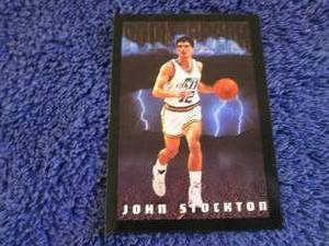 lot 121 image: 50 John Stockton Cards...