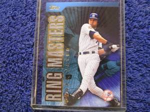 lot 127 image: 2001 Topps Ring Masters Derek Jeter...