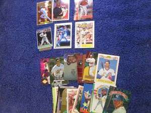 lot 128 image: 35 Baseball Insert Cards...